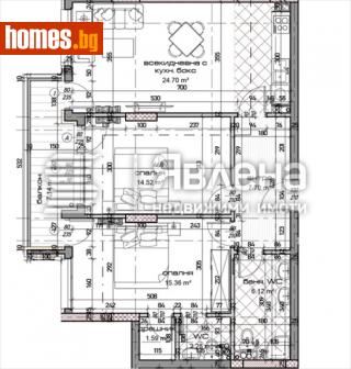Тристаен, 110m² - Апартамент за продажба - 109584676