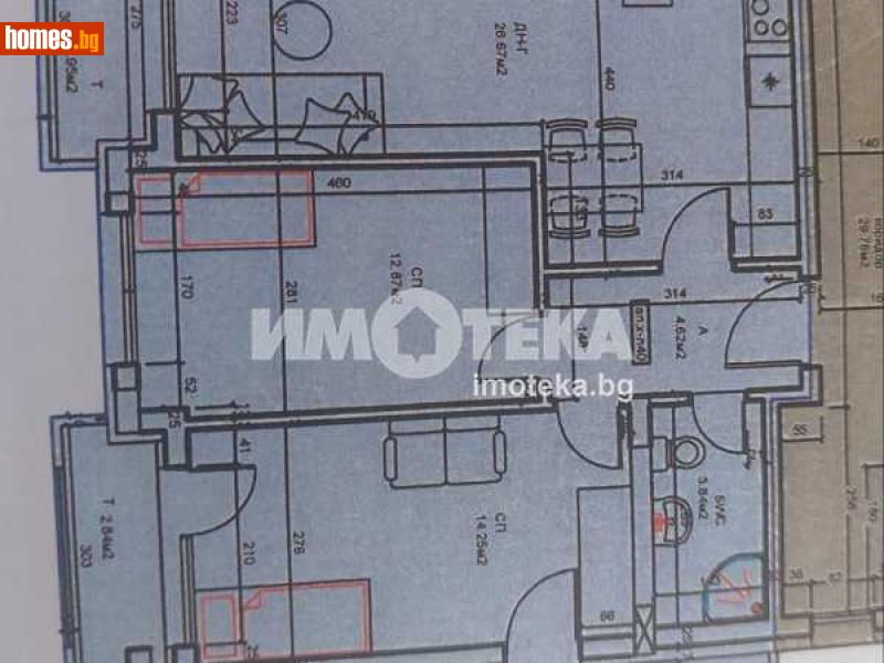 Тристаен, 101m² -  Център, Пловдив - Апартамент за продажба - ИМОТЕКА АД - 109599817