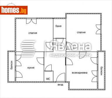 Тристаен, 97m² - Апартамент за продажба - 109612194