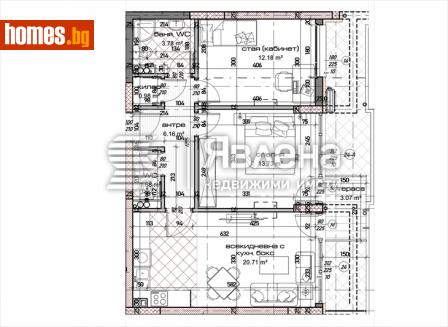 Тристаен, 88m² - Апартамент за продажба - 109663197