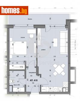 Двустаен, 75m² - Апартамент за продажба - 109670360