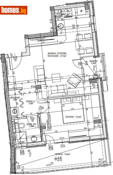 Двустаен, 88m² -  Военна Рампа, София - Апартамент за продажба - МИРЕЛА - 109680831