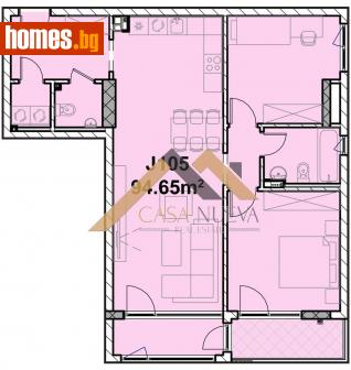 Тристаен, 111m² - Апартамент за продажба - 109694000