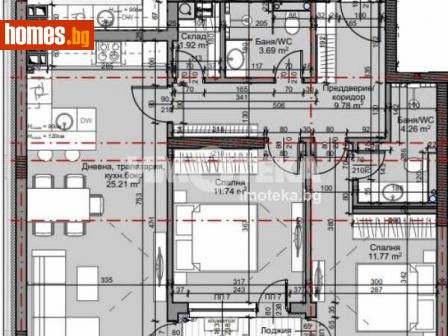 Тристаен, 100m² - Апартамент за продажба - 109696771