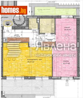 Тристаен, 166m² - Апартамент за продажба - 109711011