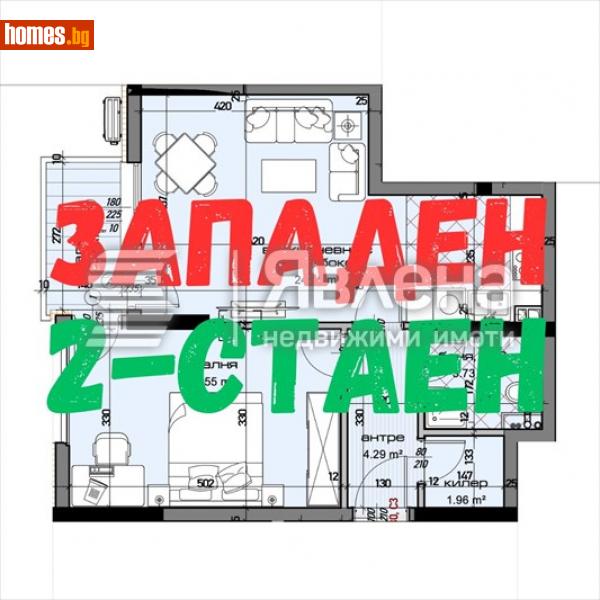 Двустаен, 79m² - Жк. Младост, Варна - Апартамент за продажба - ЯВЛЕНА - 109723928