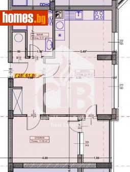 Двустаен, 73m² - Апартамент за продажба - 109729716