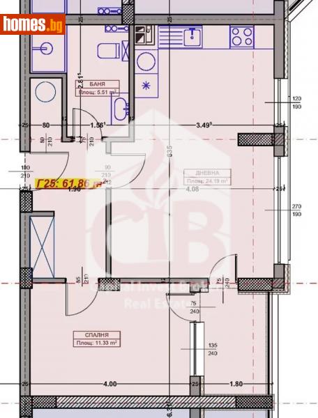 Двустаен, 73m² - Жк. Трошево, Варна - Апартамент за продажба - КАПИТАЛ ИНВЕСТ БРОКЕРС - 109729716