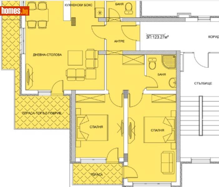 Тристаен, 158m² - Жк. Дружба 1, София - Апартамент за продажба - Азмар имоти - 109757081