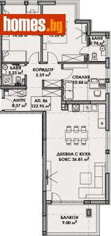 Четиристаен, 147m² - Апартамент за продажба - 109822227