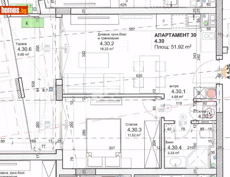 Двустаен, 63m² - София, София - град - Апартамент за продажба - МИРЕЛА - 109834303