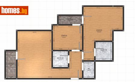 Тристаен, 139m² - Апартамент за продажба - 109894327