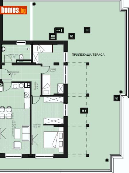 Тристаен, 90m² - Кв. Малинова Долина, София - Апартамент за продажба - Musalla - 109895173