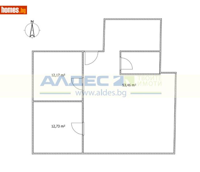 Тристаен, 77m² -  Оборище, София - Апартамент за продажба - АЛДЕС НЕДВИЖИМИ ИМОТИ - 109910914