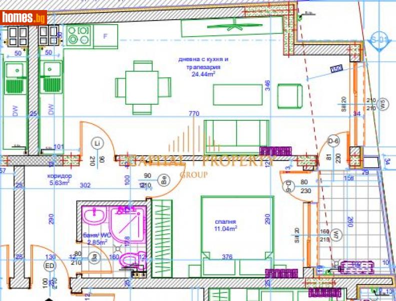 Двустаен, 65m² -  Погребите, Варна - Апартамент за продажба - Капитал Пропърти Груп - 109921690