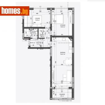 Тристаен, 112m² - Апартамент за продажба - 109925984