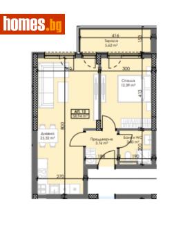 Двустаен, 69m² - Апартамент за продажба - 109967463