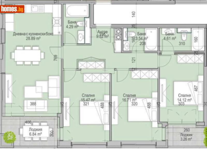 Многостаен, 150m² - Кв. Кръстова Вада, София - Апартамент за продажба - Титан Пропъртис  - 110015582