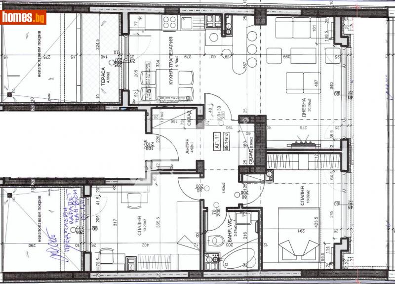 Тристаен, 124m² - София, София - град - Апартамент за продажба - МИРЕЛА - 110029735