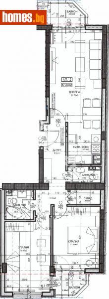 Тристаен, 121m² - София, София - град - Апартамент за продажба - МИРЕЛА - 110029741