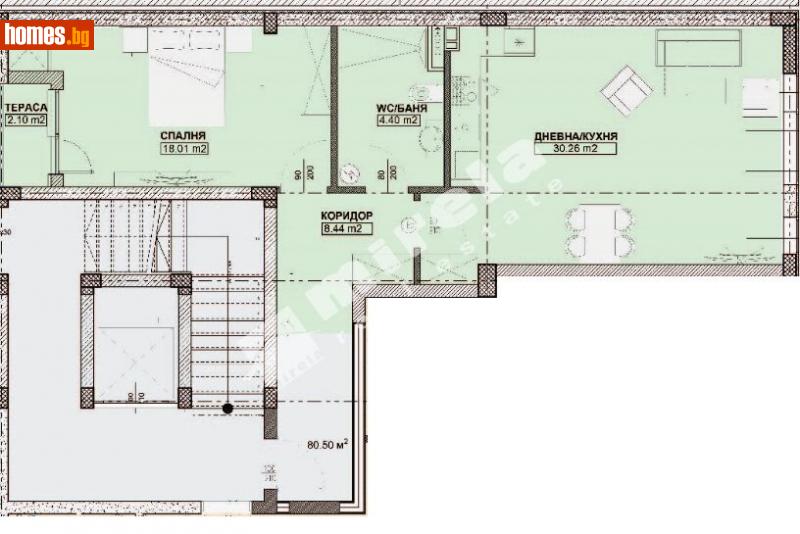 Двустаен, 89m² - Жк. Дианабад, София - Апартамент за продажба - МИРЕЛА - 110057020