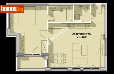 Двустаен, 83m² - Апартамент за продажба - 110102133