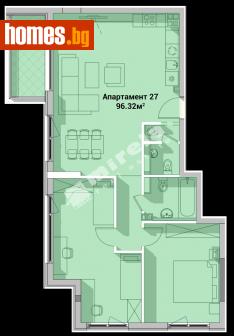 Тристаен, 112m² - Апартамент за продажба - 110102168