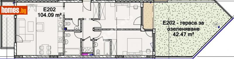 Тристаен, 127m² - Жк. Полигона, София - Апартамент за продажба - МИРЕЛА - 110102271