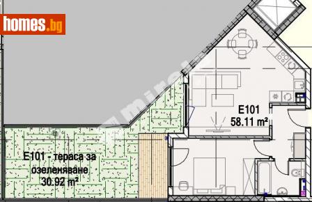 Двустаен, 71m² - Апартамент за продажба - 110102279