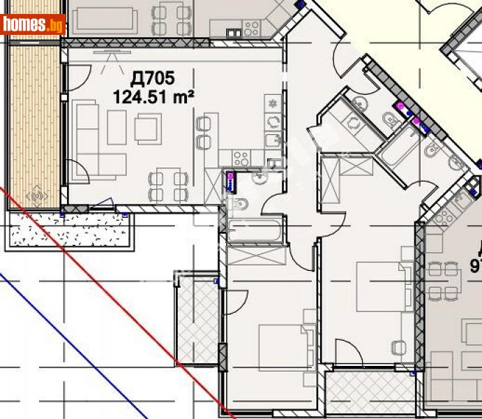 Тристаен, 148m² - Жк. Полигона, София - Апартамент за продажба - МИРЕЛА - 110102282