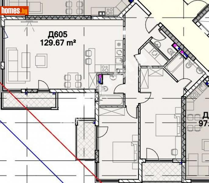 Тристаен, 154m² - Жк. Полигона, София - Апартамент за продажба - МИРЕЛА - 110102285