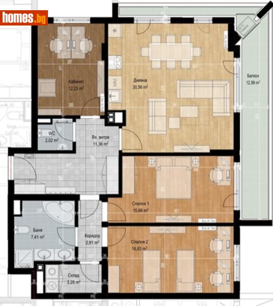 Четиристаен, 165m² - Жк. Младост 4, София - Апартамент за продажба - Musalla - 110144082