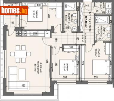 Четиристаен, 131m² - Апартамент за продажба - 110145970