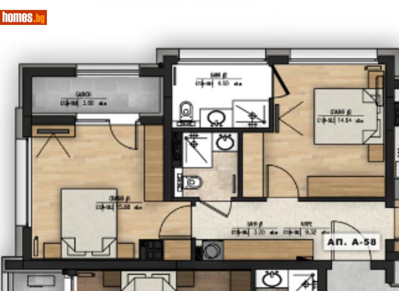 Тристаен, 126m² - Жк. Младост 1а, София - Апартамент за продажба - К - КОНСУЛТ  - 110147947