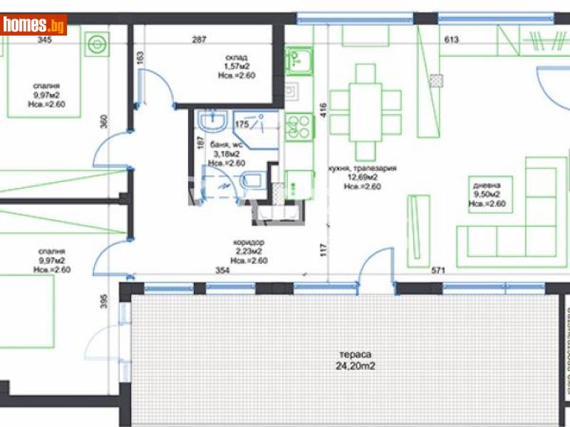Тристаен, 131m² - Гр.Созопол, Бургас - Апартамент за продажба - АДРЕС НЕДВИЖИМИ ИМОТИ - 110164157