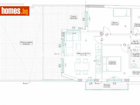 Тристаен, 154m² - Апартамент за продажба - 110164559