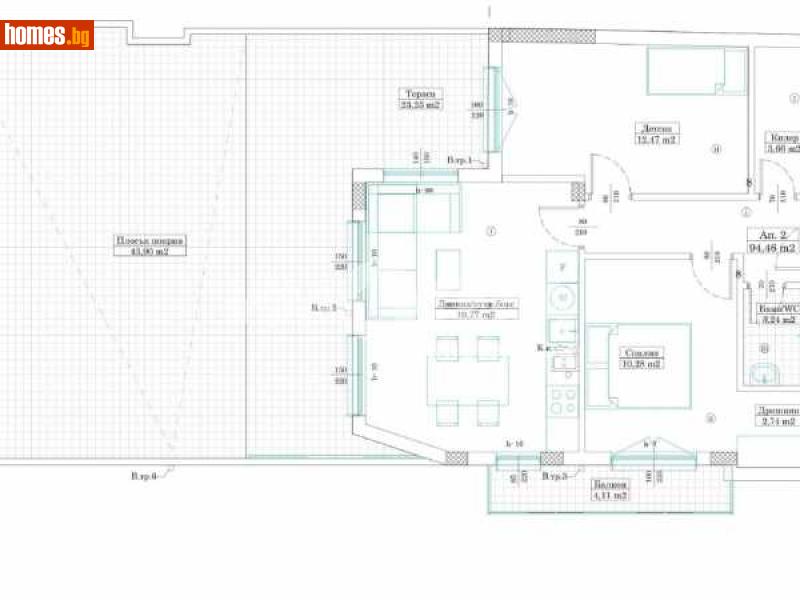 Тристаен, 154m² -  Център, Варна - Апартамент за продажба - ИМОТЕКА АД - 110164559