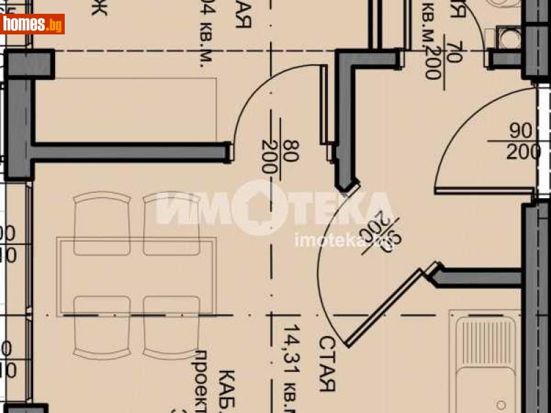 Двустаен, 38m² -  Колхозен Пазар, Варна - Апартамент за продажба - ИМОТЕКА АД - 110197553