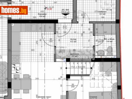 Тристаен, 231m² - Апартамент за продажба - 110197615