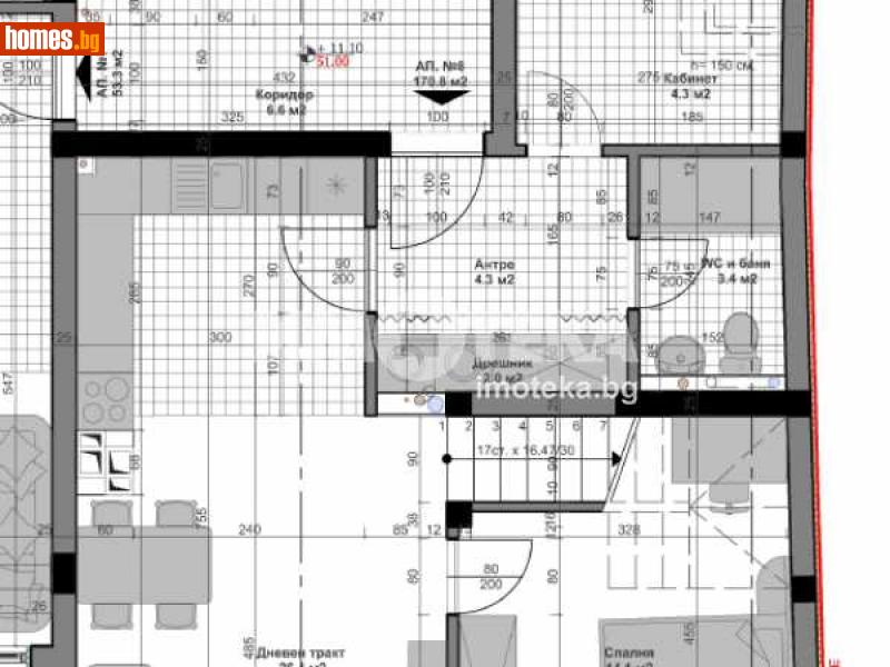 Тристаен, 231m² - Варна, Варна - Апартамент за продажба - ИМОТЕКА АД - 110197615