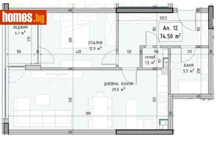 Двустаен, 88m² - Апартамент за продажба - 110198248