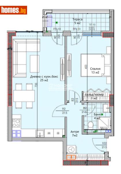 Двустаен, 75m² - Жк. Тракия, Пловдив - Апартамент за продажба - КОНДОР НЕДВИЖИМИ ИМОТИ - 110232884