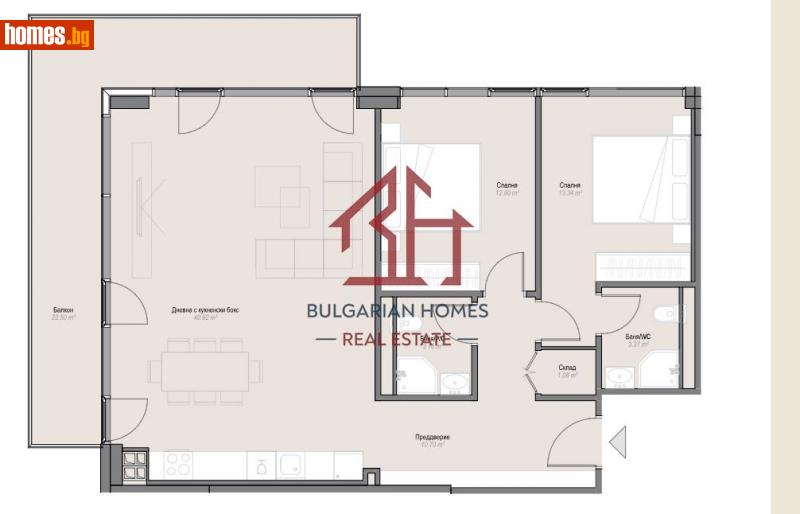 Тристаен, 146m² -  Оборище, София - Апартамент за продажба - Bulgarian Homes - 110261963