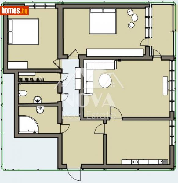 Тристаен, 115m² -  Червен Площад, Варна - Апартамент за продажба - Нова Риъл Естейт - 110263381