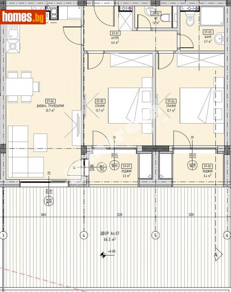 Тристаен, 99m² - Кв. Малинова Долина, София - Апартамент за продажба - МИРЕЛА - 110266984