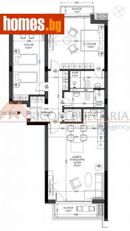 Тристаен, 128m² - Апартамент за продажба - 110316996
