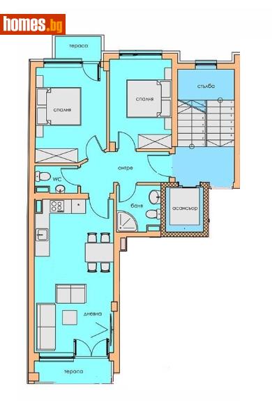 Тристаен, 87m² -  Център, Пловдив - Апартамент за продажба - ЛИДЕР А - 110345160