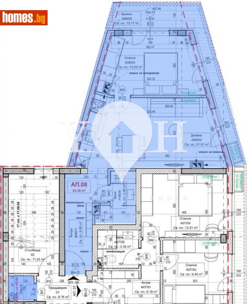 Двустаен, 77m² - Жк. Овча Купел 1, София - Апартамент за продажба - YOHOME - 110352414