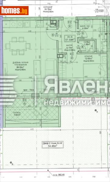 Двустаен, 124m² - Жк. Дружба 2, София - Апартамент за продажба - ЯВЛЕНА - 110376458