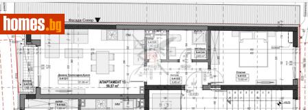 Двустаен, 71m² - Апартамент за продажба - 110393376